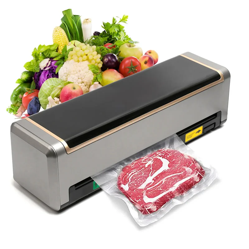 Vacuum Preservation Packaging Food Vacuum Sealing Small Household Plastic Sealer Machine Packaging