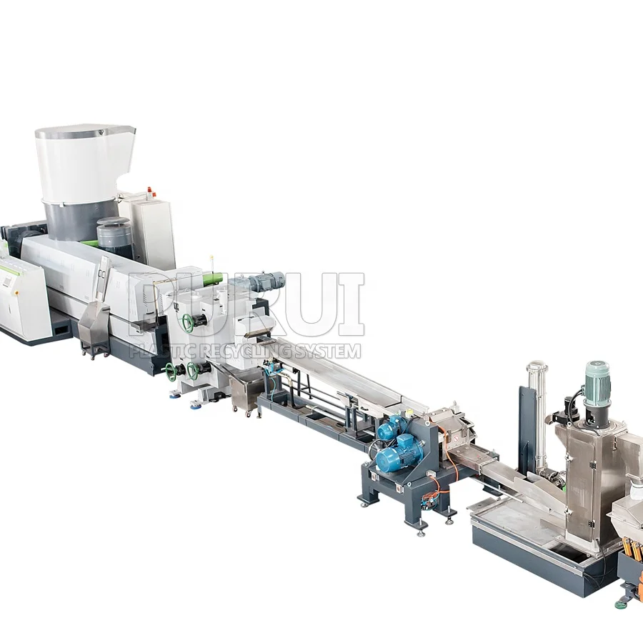 China machine manufacturer pet flakes pelletizing machine plastic pelletizer