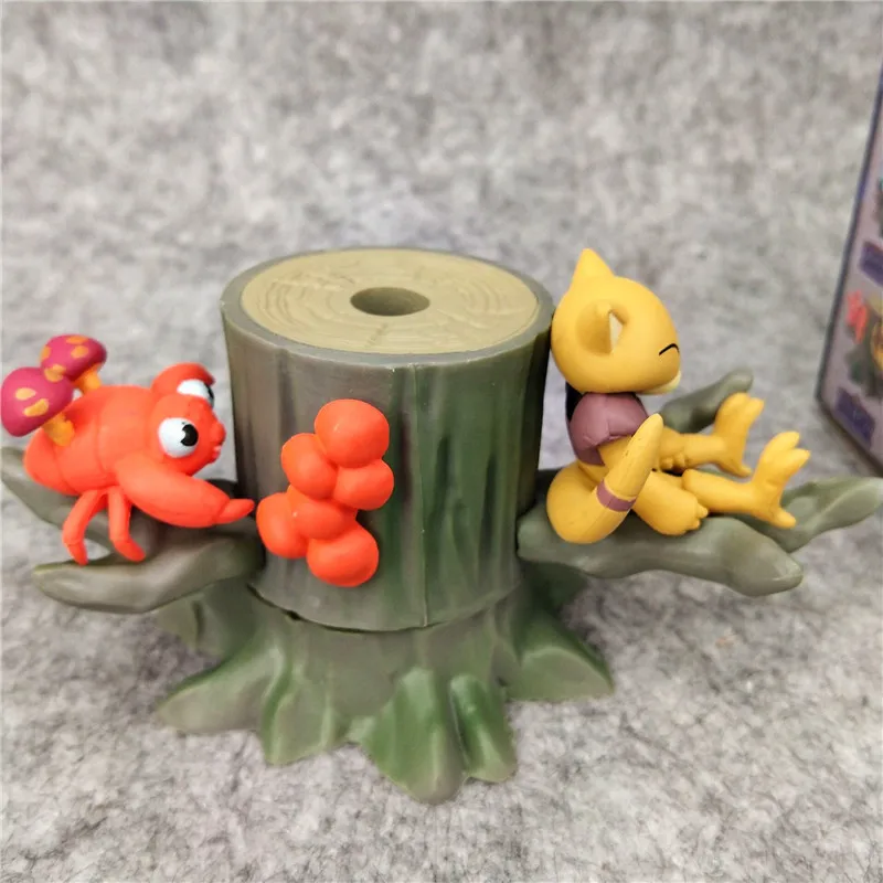 Pokemones Forest 3 глухая коробка карманная Монстры no Mori rement Gengar фигурки сюрприз для украшения стола детей подарок