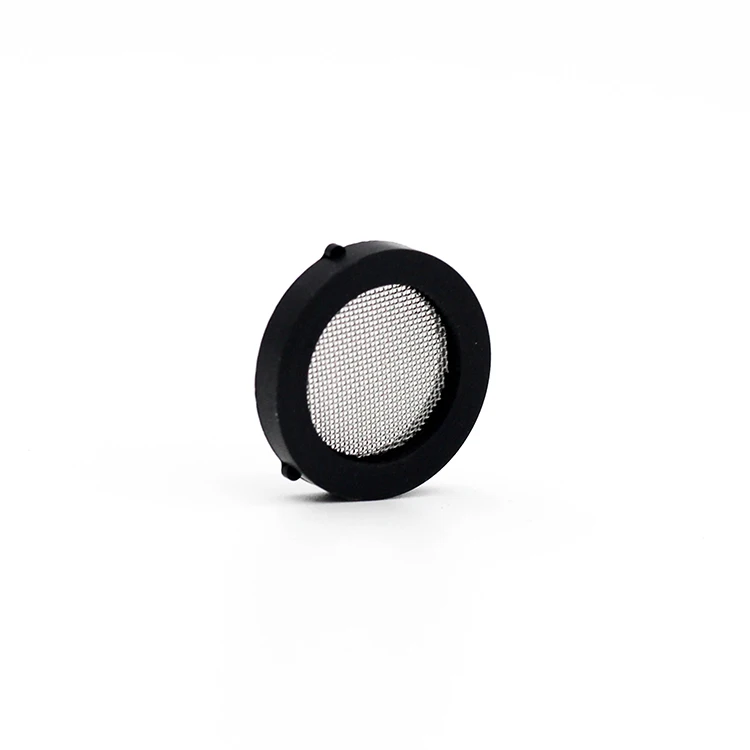 IATF16949 Custom Shower Valve Hose Strainer Gauze Washer Rubber Gasket With Filter Screen NBR EPDM rubber mesh