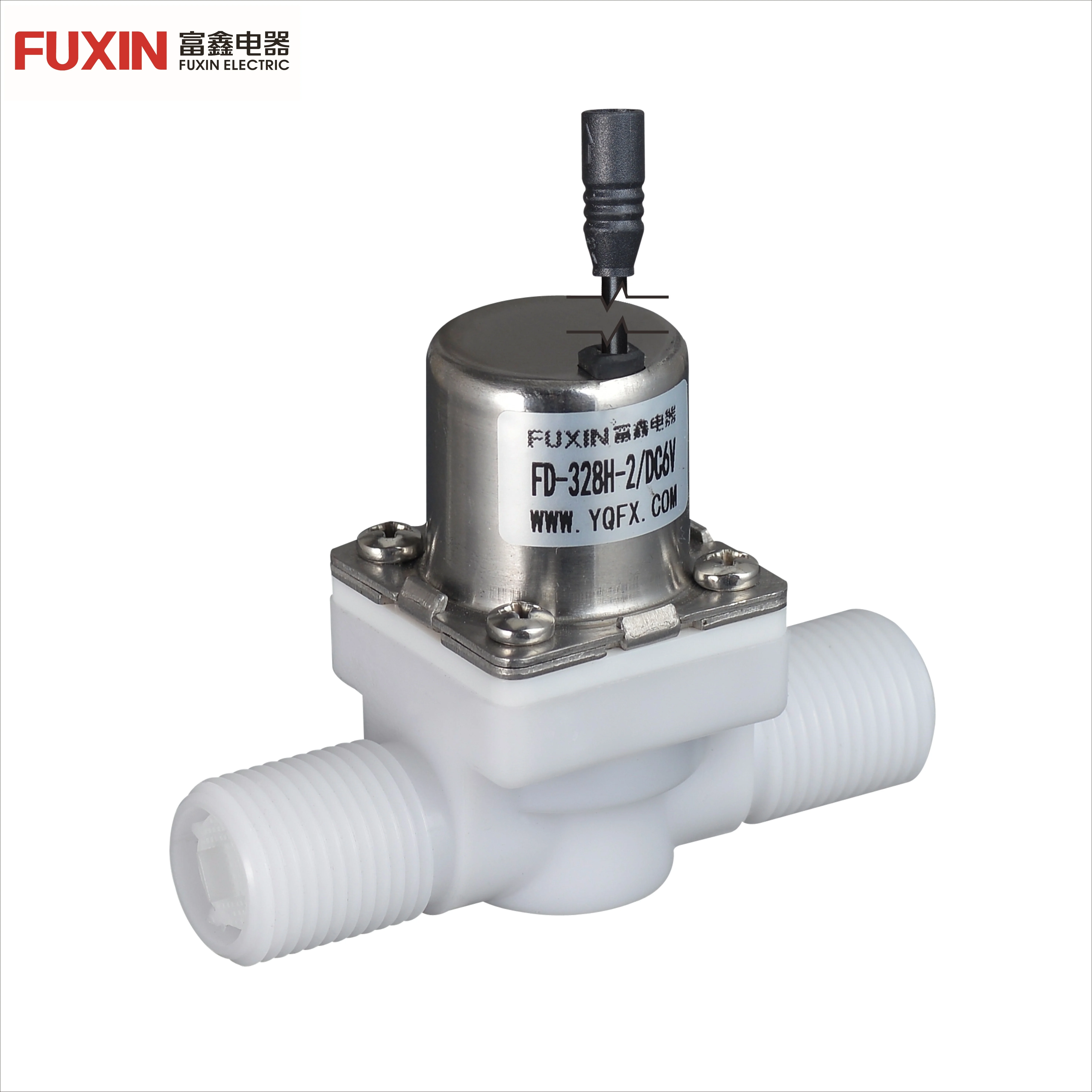 Fuxin Pulse Type Self Closing low pressure Solenoid Valve Direct Acting Flusher  Solenoid Valve Control Water 6V 12V 24V