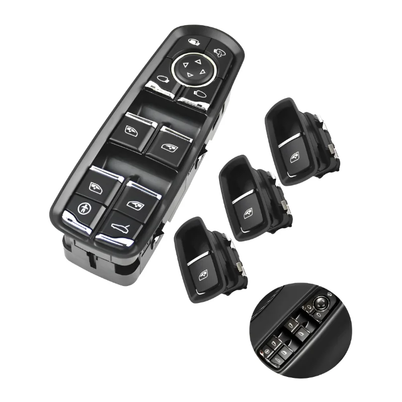 Electric Power Window Switch 7PP959855BDML 9A795985500DML 7PP959855EDML 7PP959855CDML Electric window lifter switch For Porsche