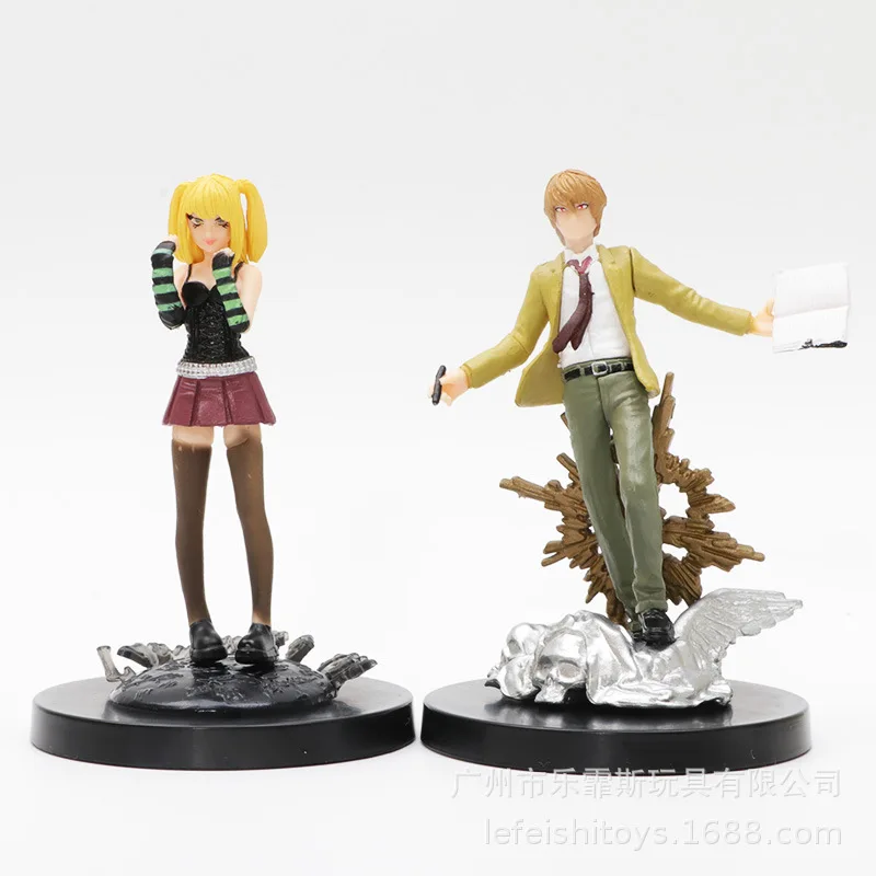 5PCS/SET 7-10CM Death Note Ryuk /Yagami Light Cartoon Model Toys Anime PVC Figure Figurine Statue