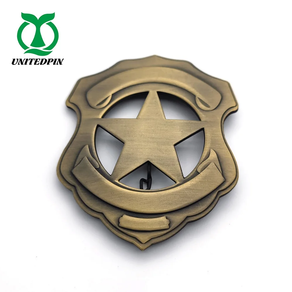 China manufactory high quality anti colour lapel pin metal  zinc alloy badges