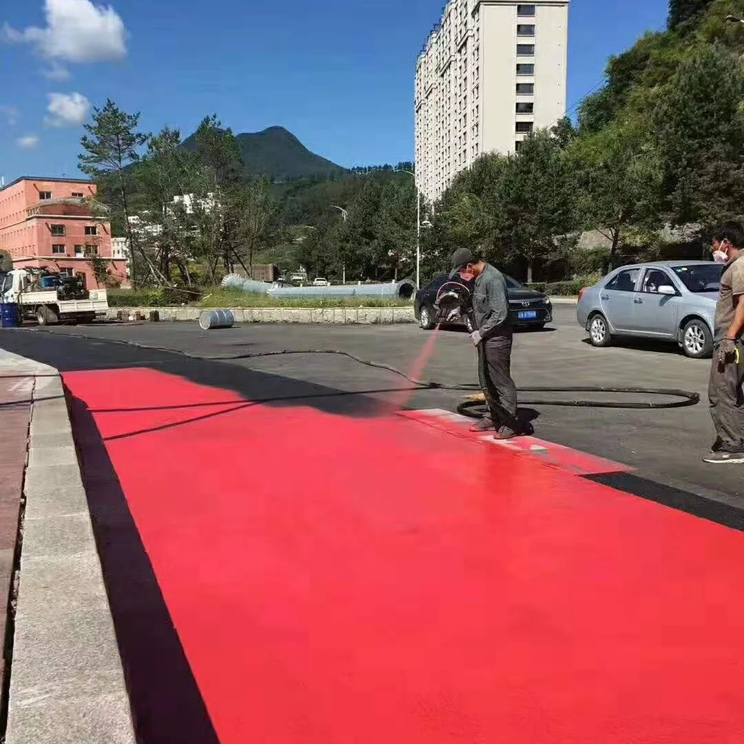 Eco-friendly Two Component Polyurea Waterproof Coating For Basketball Court