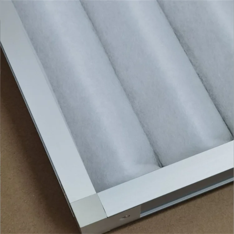 Manufacturers supply G4 plate aluminum frame protection net primary effect filter element