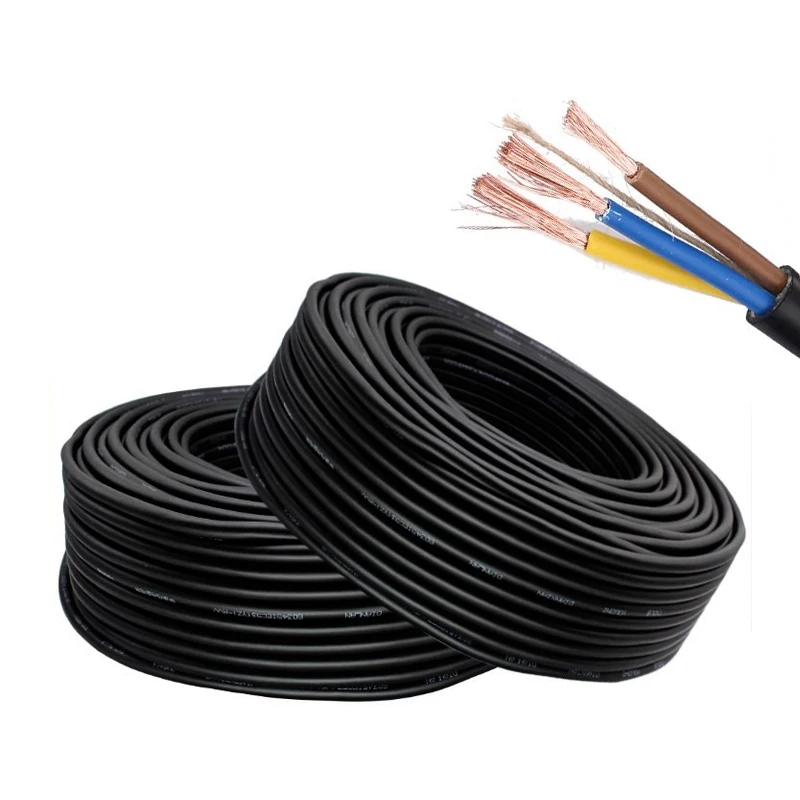 Engineering wire and cable 2 core 3 core outdoor high power household waterproof extension power supply antifreeze