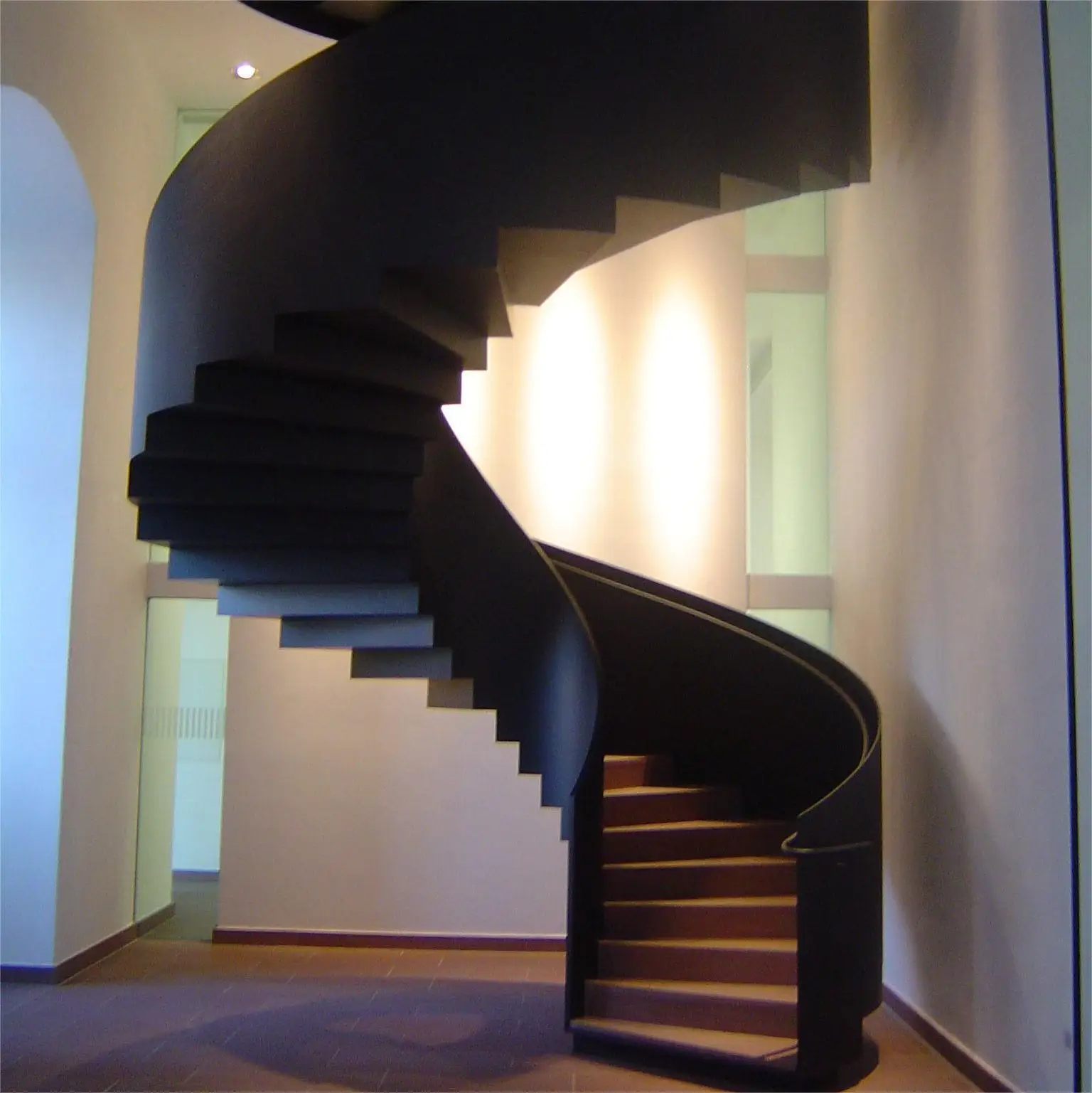 2024 American Standard Hotel Villas luxury ideas spiral staircase prices wooden tread spiral stair round deck stairs from foshan