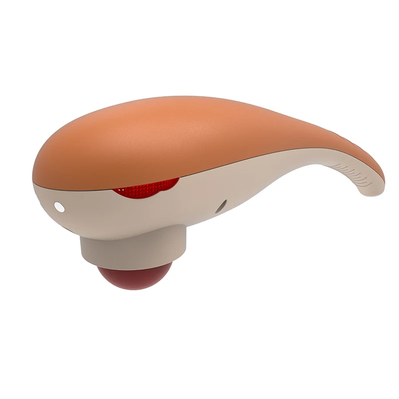 2019 Risentop H017 Body Massage hammer handheld hand  Relieve Ball Stick Pain Muscle Roller Back Massage Stick infrared dolphin