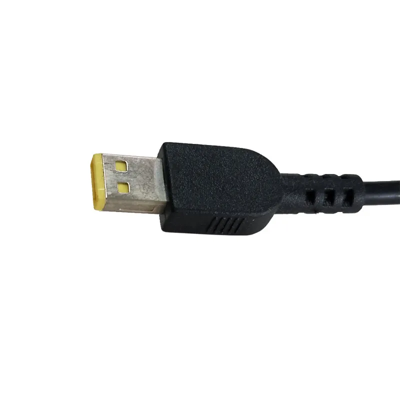 1.5m DC Power Supply Adaptor Tip Plug Connector USB Cord Cable 2 pin For Lenovo ThinkPad Adapter Cable