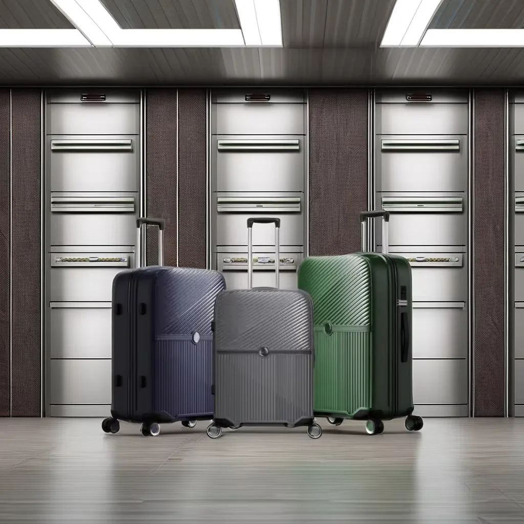 Travel Suitcase Carry on Trolley Luggage Trolley Bag 4 Wheels