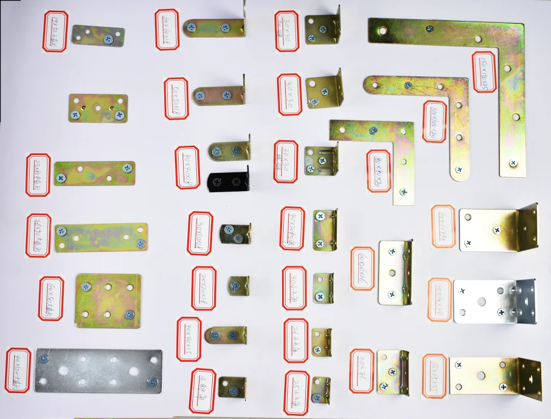 Cabinet Hinge Accessories Cupboard Fixing Brackets Decorative Brackets for Corner Sofa Chair and Dresser Drawer