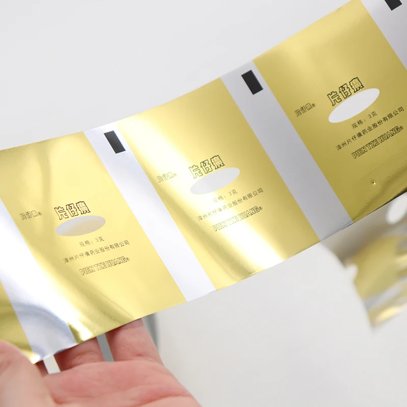 Custom Size Food Grade Aluminum Flexible BOPP CPP Film Plastic Roll For Candy Potato Chips Chocolate Packaging