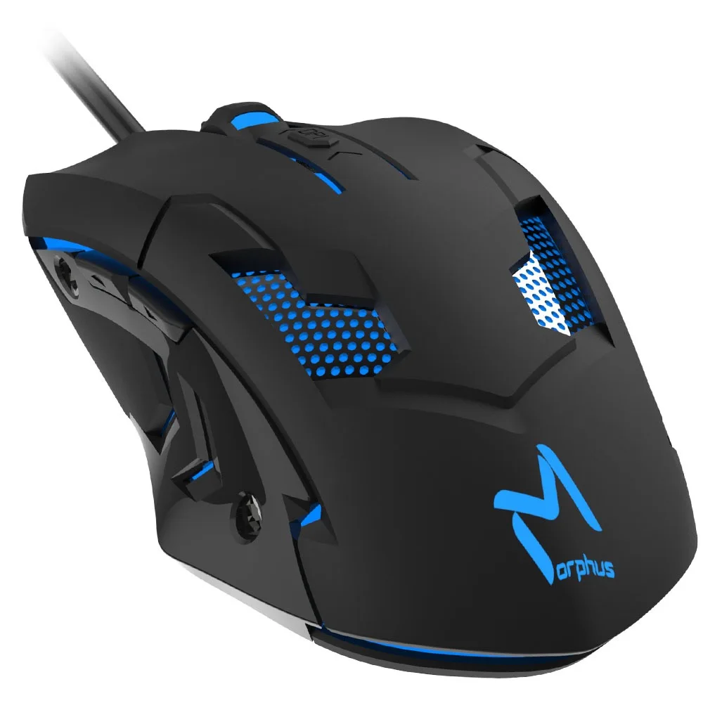 GX55 Gaming Mouse Computer Mouse Gamer 3200DPi Optical USB Ergonomic Mouse Wired With Backlight For PC Laptop