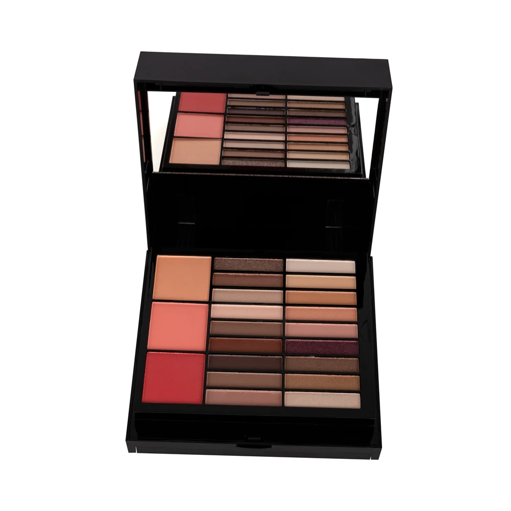 Wholesale Makeup Kit Lipgloss Highlighter Eyeshadow Palette Makeup Brush Set Cosmetics Supplier makeup brush set