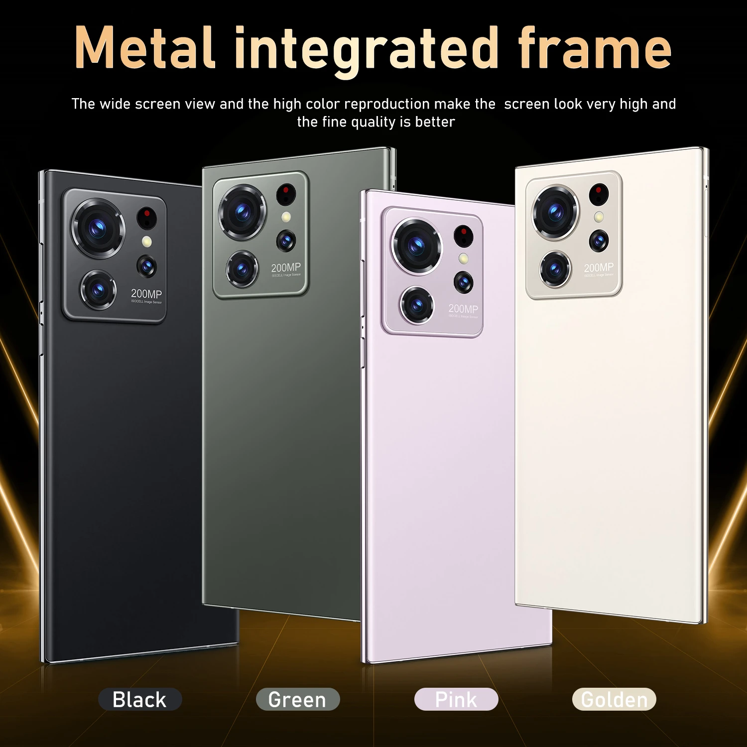 Hot Sell 5G Android 13 HD Camera 7.3Inch 16GB+1TB SmartPhone Face iD Unlock Mobile Phone S25 Ultra Telephone