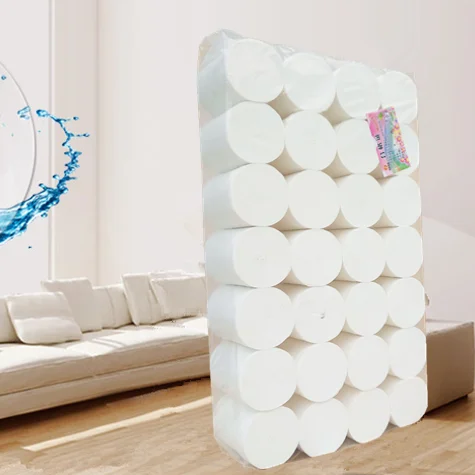 Toilet Paper Wholesale Water Soluble Non-polluting Bathroom Paper Soft Toilet Paper