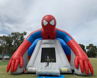 wholesale high-quality commercial Bounce House Inflatable Spiderman Bouncy Castle Air Bounce With Slide