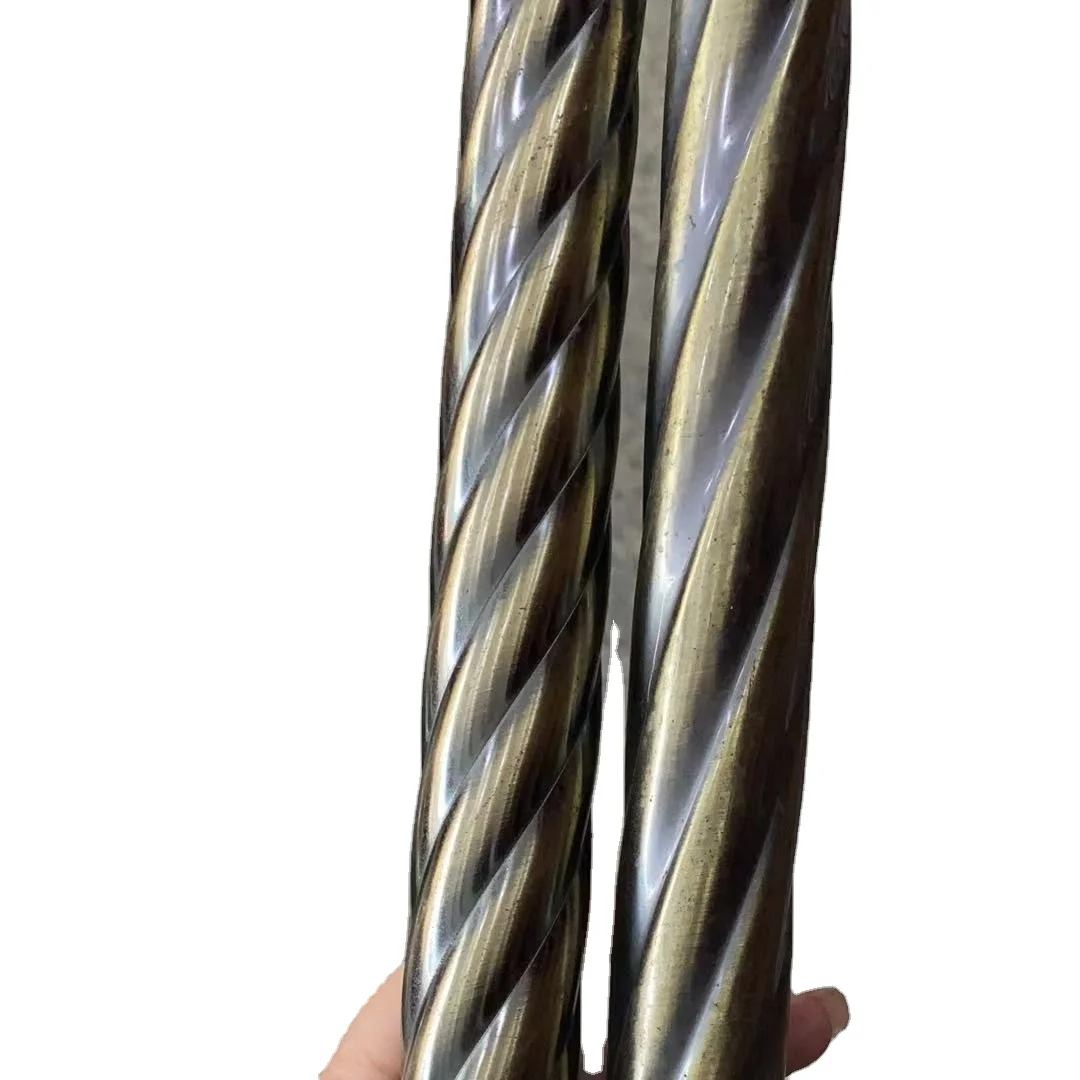 New Design twisted square/circular curtain rods