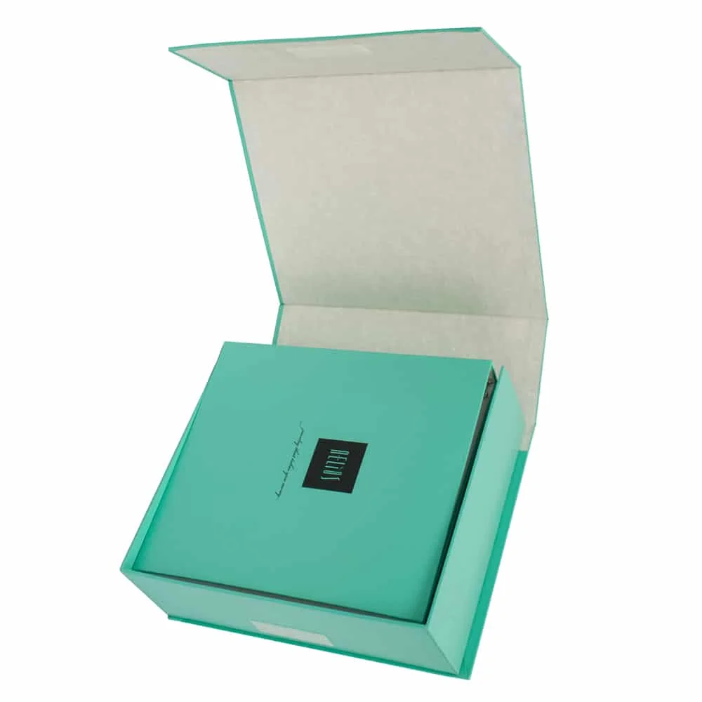 
2019 Latest Design Hot Selling Green Cardboard Marble Printed Flip Open Candle Packaging Match Boxes 