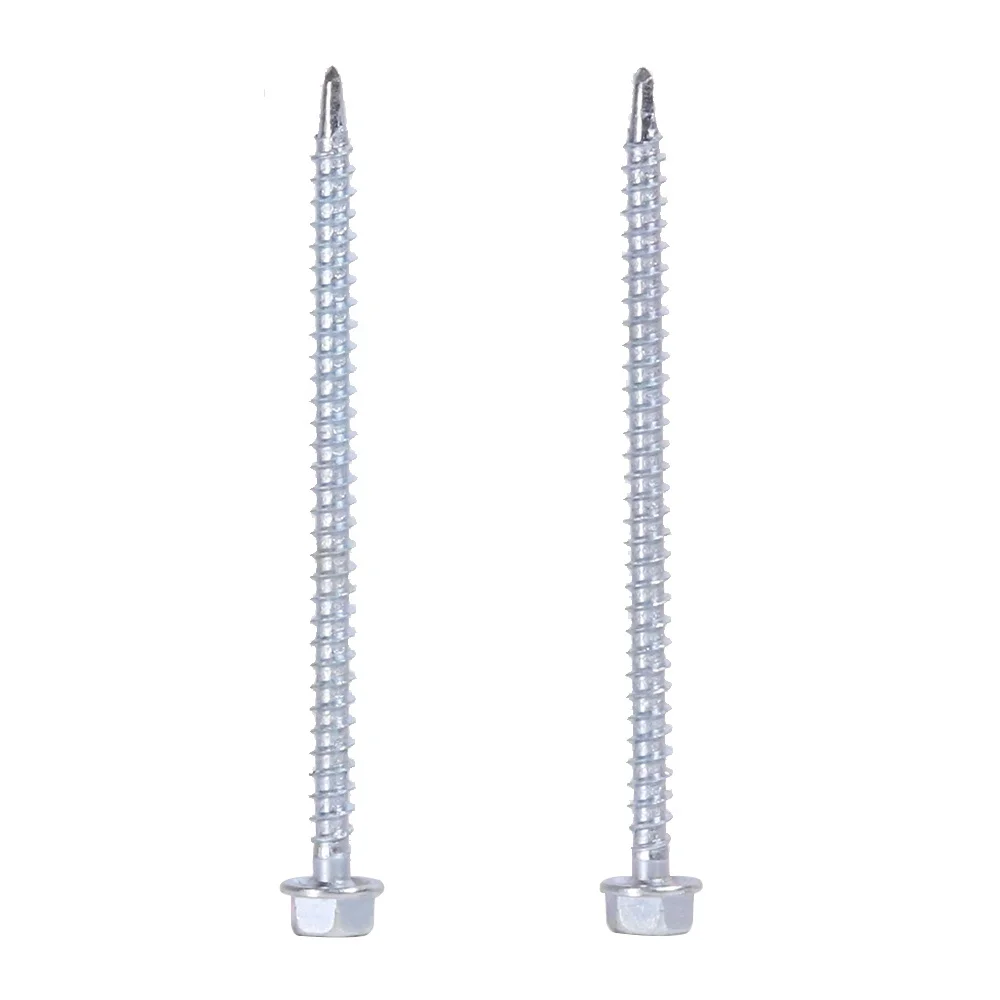 Zine Plated Metal Self Tapping Screws Customizable Specification Size Cross Recessed Countersunk Head Self Tapping Screw