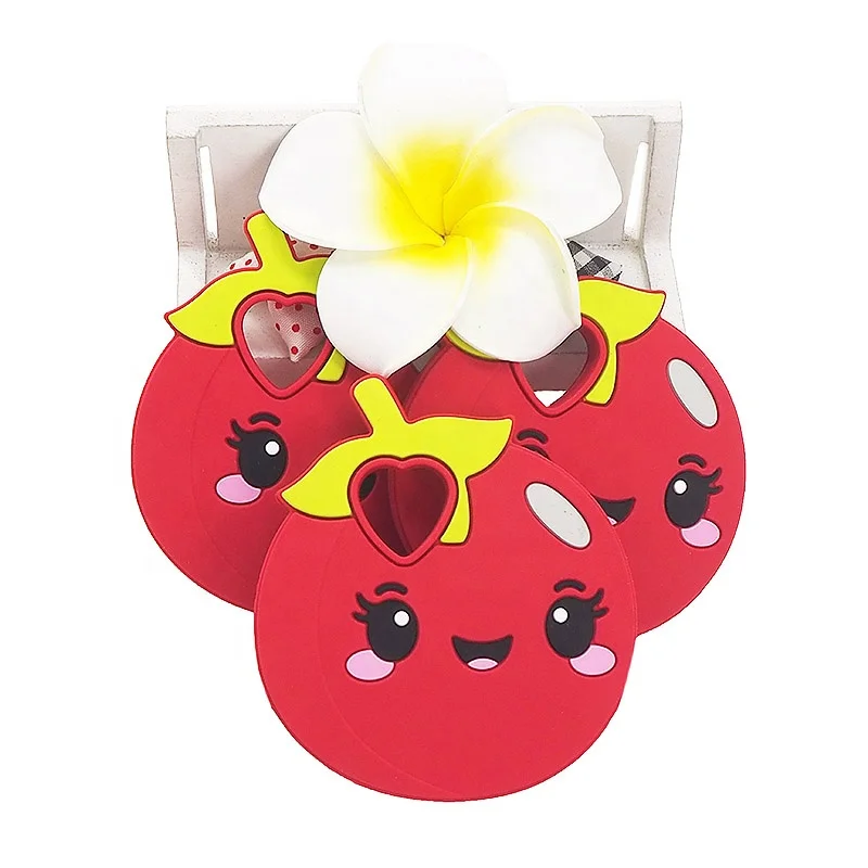Wholesale Food Grade Silicone Newborn Grip Teething Toys Baby Shower Gift Vegetables Silicone Tomato Teether