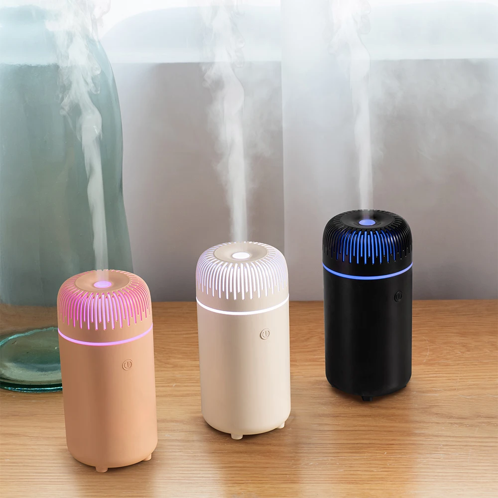 USB Mini Ultrasonic Cool Mist Aroma Diffuser Portable 100ml Essential Oil Humidifier for Household Small Room Desktop Car