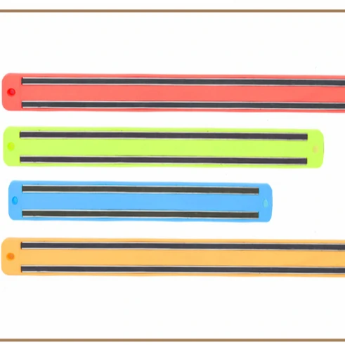 professional strong magnet knife holder magnetic knife block holder spice rack  with black color  for refrigerator