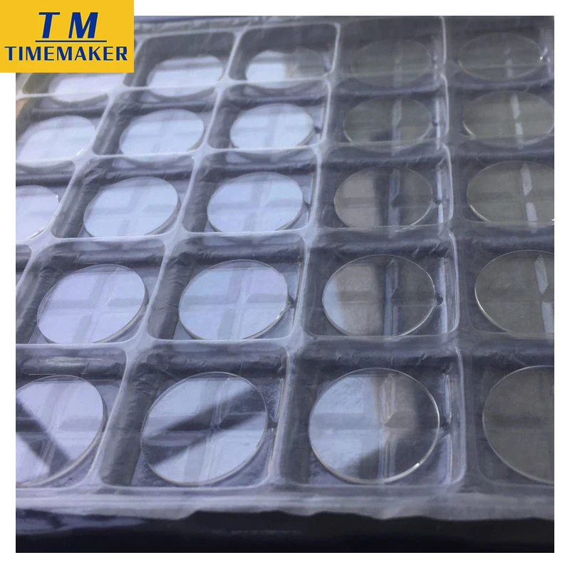 New Design Mineral Flat 1.0mm Thick 13-40mm Dia Crystal Glass For Watch And Wristwatch Supported Custom-Made OEM