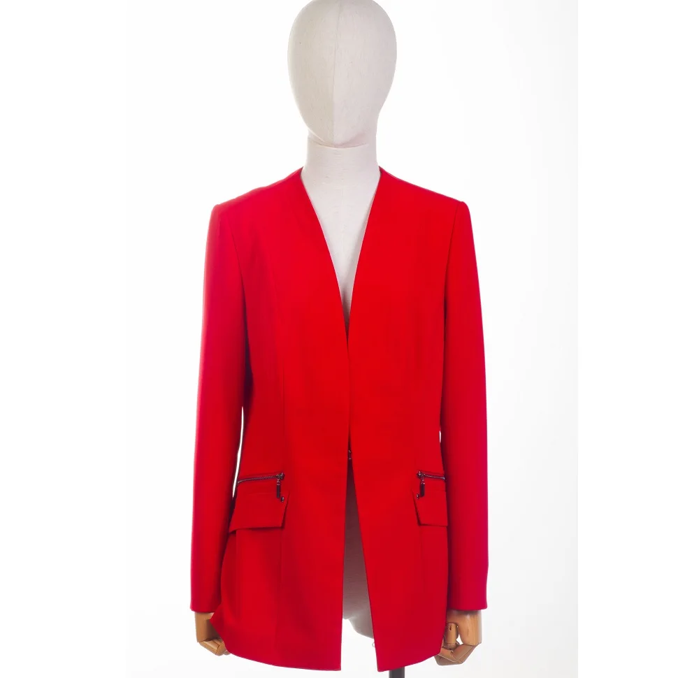 Blazer fashion hot sale long sleeve solid color autumn women suit