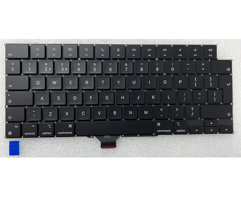 Original Czech Croatian romanian norwegian Portuguese Swedish Turkish Spanish keyboard for macbook M1 14' 16' a2442 a2485 2021