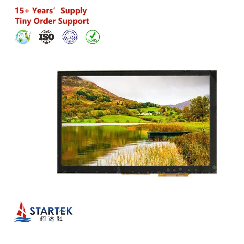 HD-MI lcd screen 7' high brightness 1024*600 IPS tft lcd module with HD-MI transfer board