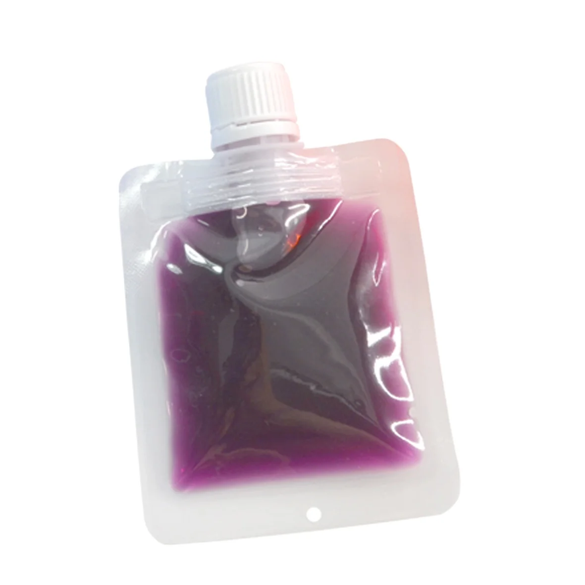 30ml 50ml 100ml 500ml 1L - 5L special shape plastic packaging bag for juice soft drink and fruit juice stand up spout pouch