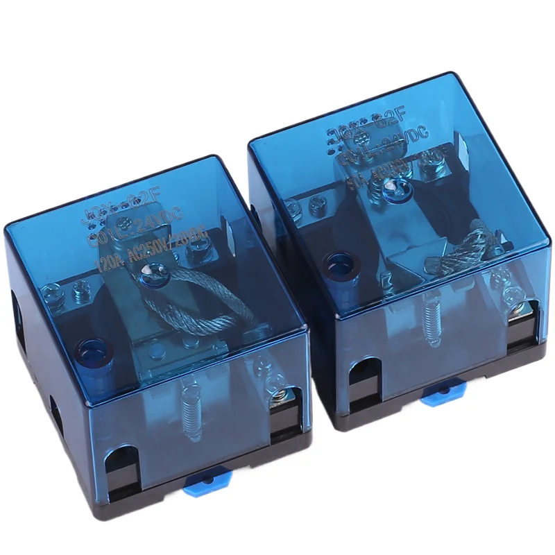 Power Relay JQX-62F 1Z 120A High-power Relay 12V 24VDC 220VAC Silver Contact Electric Relay
