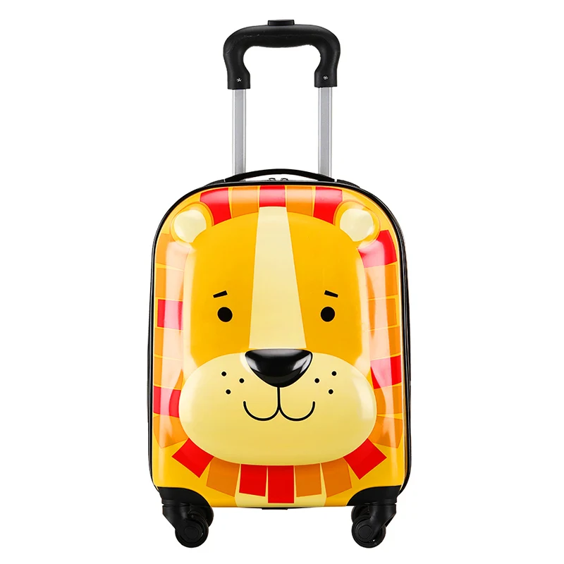 Wholesale kids luggage customized Travel Suitcase For Kids 3D cartoon Mini Suitcases