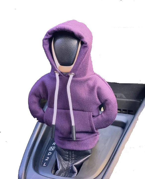 Fashion New Arrival Creativity Sweatshirt Nonslip Funny Modeling Universal Gear Shift Knob Cover hoodie car gear shift cover
