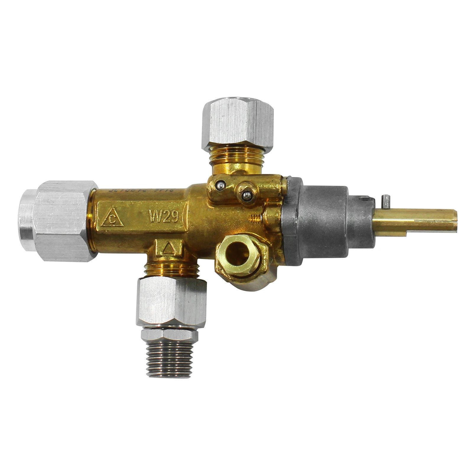 Commercial Kitchen Appliance Clay Pot Parts Gas Control Safety Valve with Pilot and Fittings