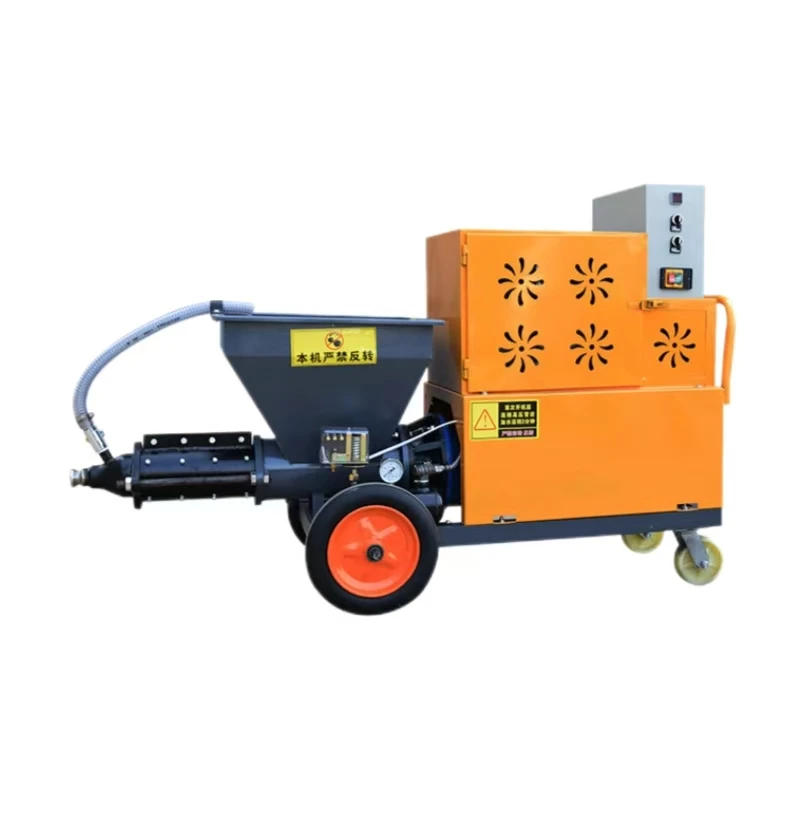 Factory 711 cement mortar spraying machine gypsum putty powder wall machine plastering paint spraying machine