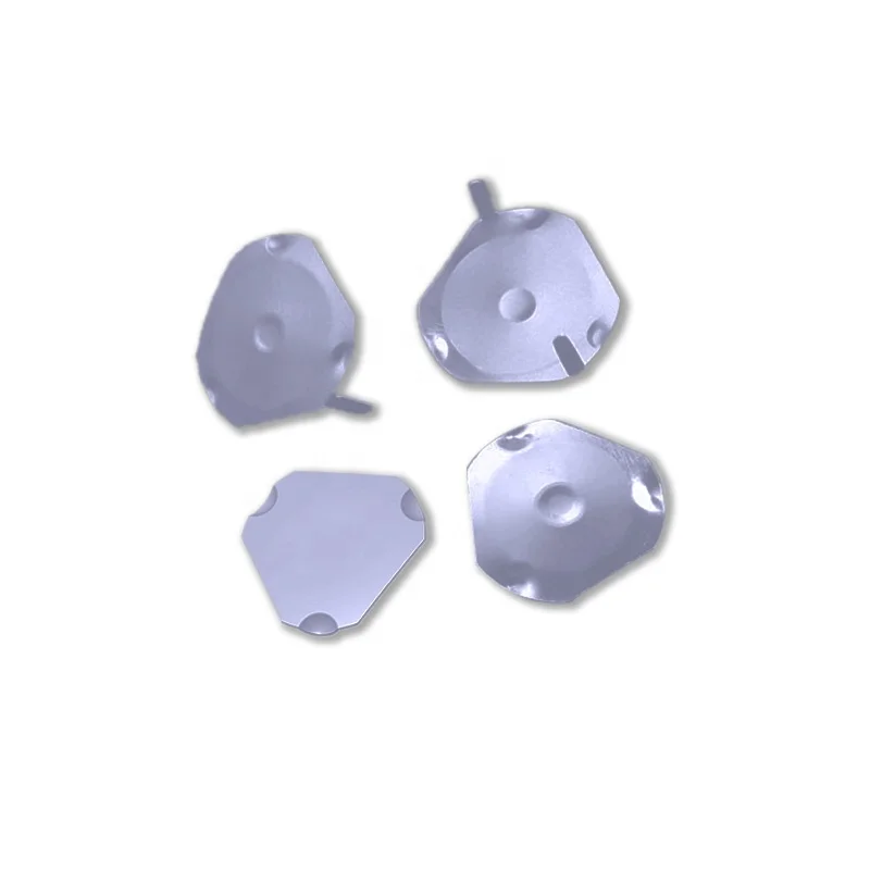 OEM Metal dome factory Triangle Metal Dome long feet With for convenient PCBA assembling