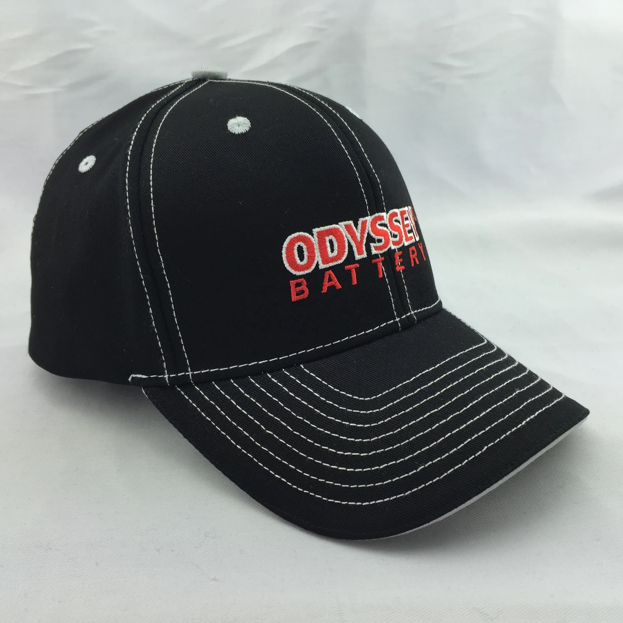 High Quality 6 Panel Structured 100% Cotton Embroidered Flex Fit Cap China Manufacturer