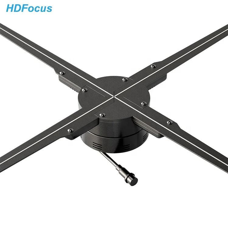 Other Advertising Equipment 7D Hologram Technology 100Cm 3D Holographic Display