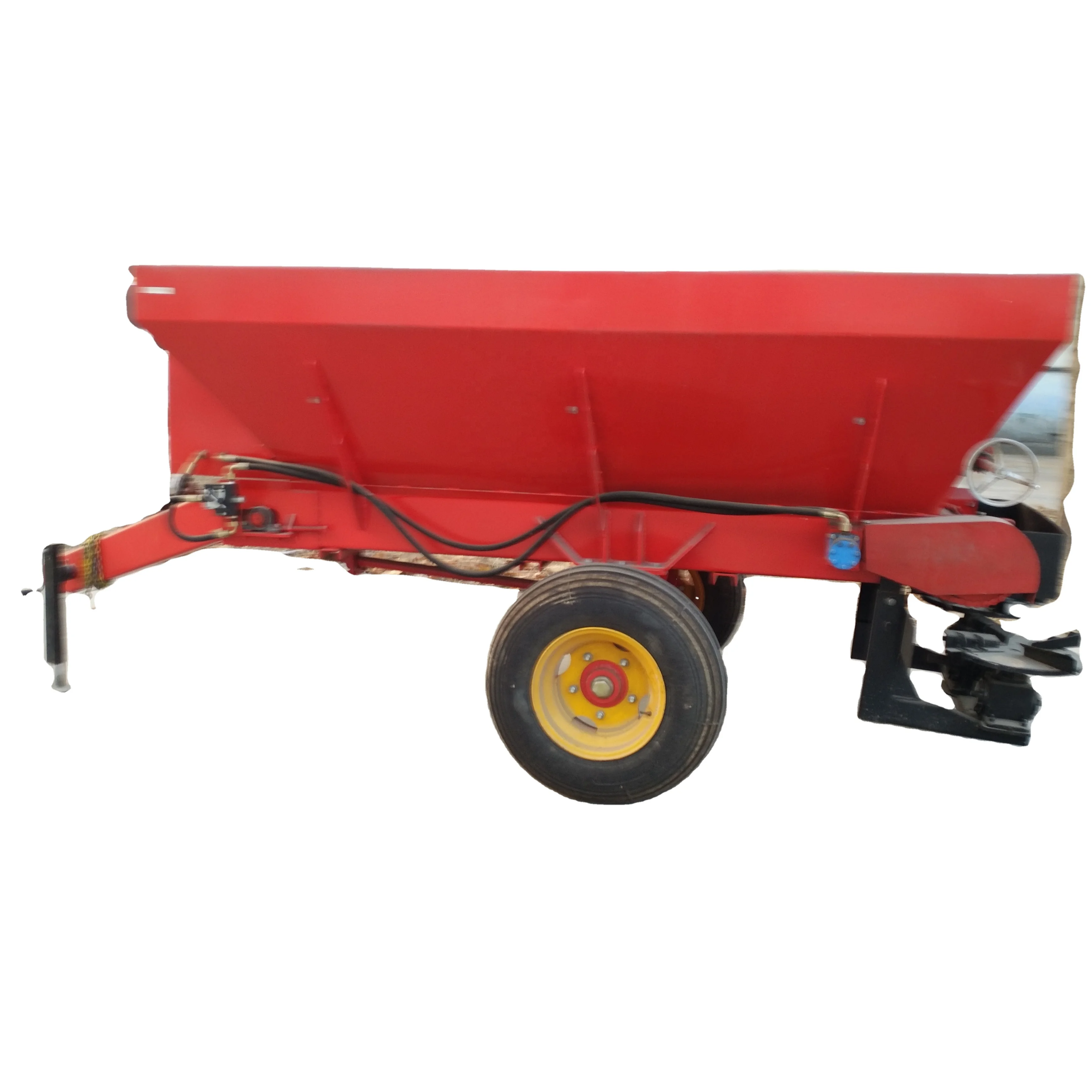 Factory supply Cattle and chicken manure spreader Tractor-towed fertilizer spreader
