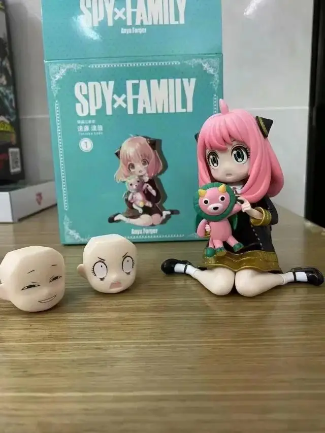 Anime Figure Spy X Family Model Dolls Figurine With Pvc Action Figures Collectible Toy Gifts for Kids