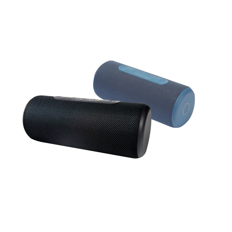 High Quality wear-resistant fabric outdoor blue tooth subwoofer speaker with mic, USB music card, AUX IN  and type C supported