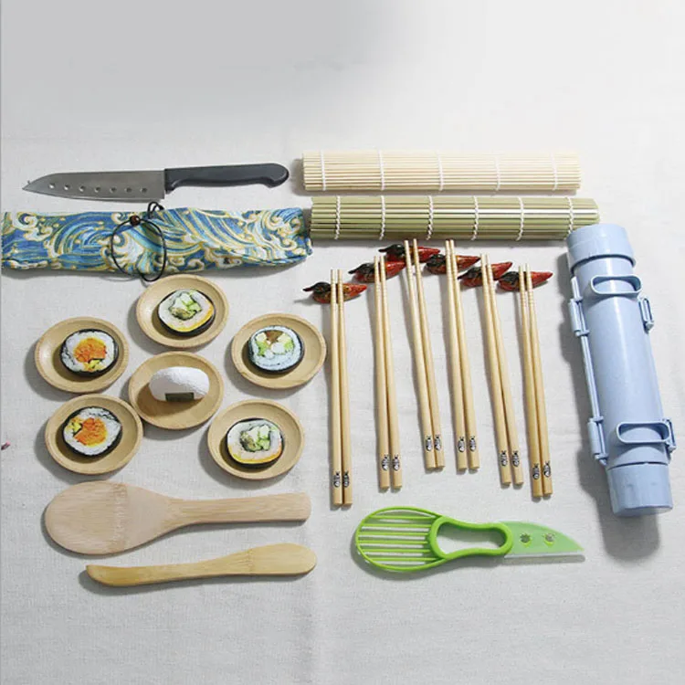 Bamboo Kitchen Equipment Machine Deluxe Editio Maker Making Kit Sushi