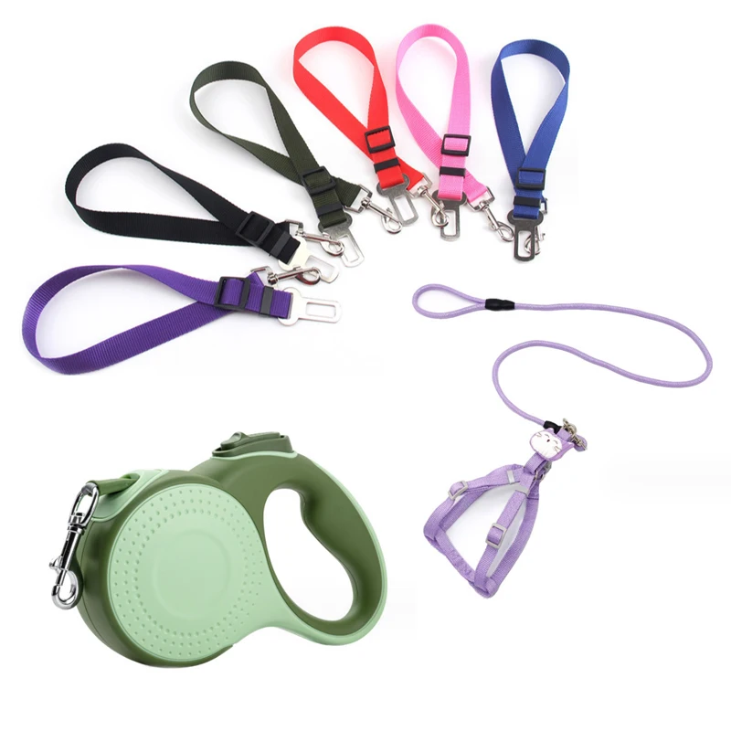 3m Promotional price nylon, reflective supplies rope on dog necklaces leashes pet leashes for dog/