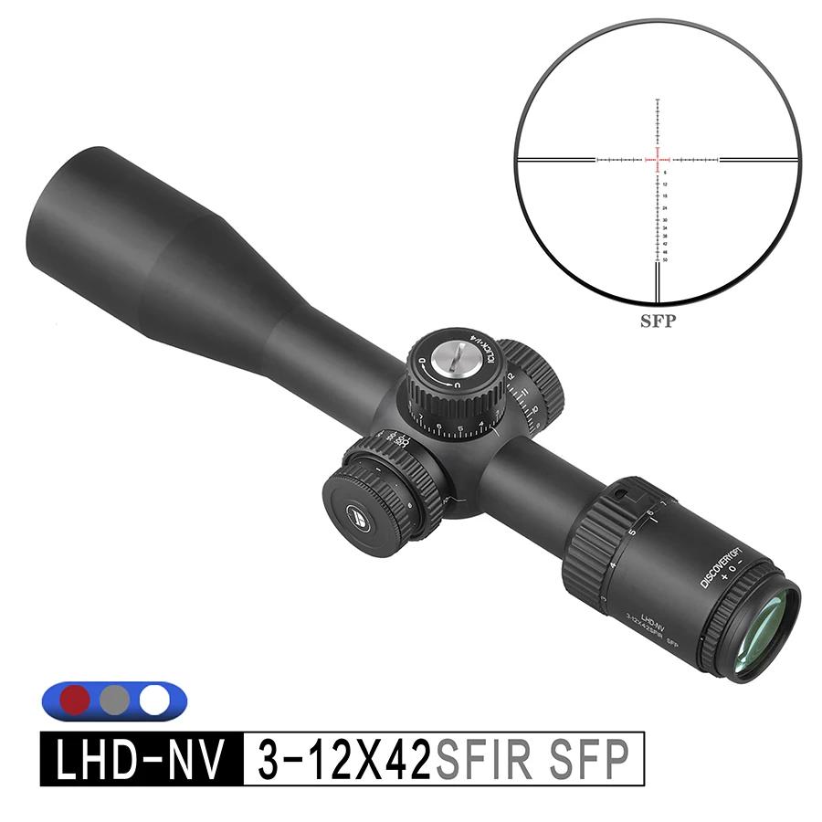 DISCOVERYOPT LHD-NV 3-12X42SFIR SFP+NV001  Optics Hunting Scope Night Vision Scope