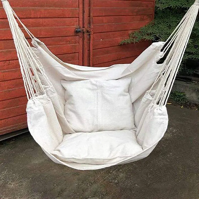 Indoor Canvas Swing Garden Portable Hanging Chair Outdoor Camping Hammock