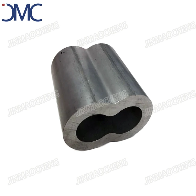 US Type Self Colored Aluminum 8 Shape Crimping Hose Ferrule