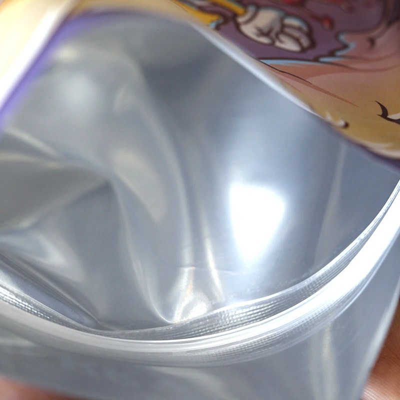 Wholesale MOQ 250pcs Custom Printed Plastic Shaped Gummy Cookie Bags 3.5g Zipper Die Cut Mylar Smell Proof Packaging Bags